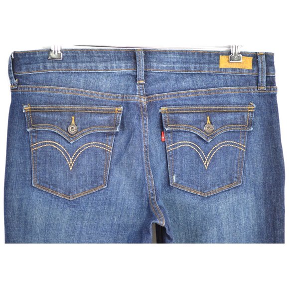 Levi's 545 Jeans 14 Low Boot Dark Denim - Picture 4 of 6